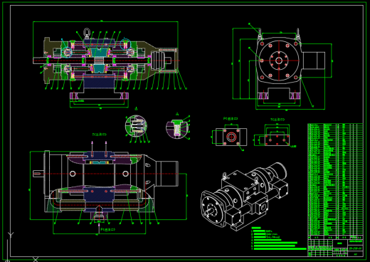 斜盘转动式液压柱塞泵设计（SW+CAD+说明书）缩略图